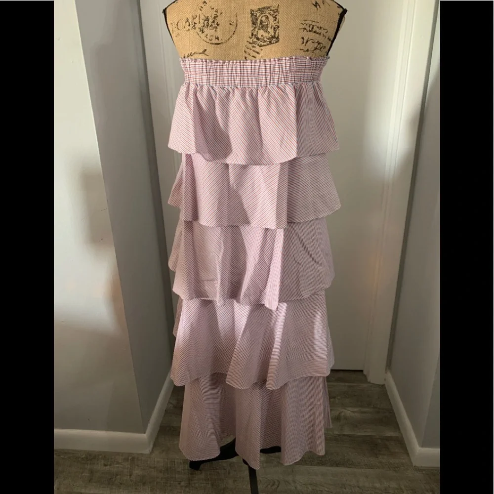 Anthropologie Prose and Poetry Strapless Dress - Picture 6 of 7